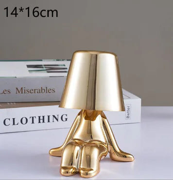 Modern Bedside Light Cute Golden  Night Light